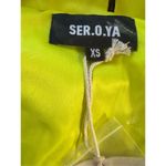 Retrofete SER.O.YA MOTLEE SILK BLAZER NEON LIME Photo 4