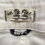 We The Free Free People CRVY High Rise Lace Up White Skinny Jeans Photo 2