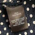 Lulus Dream Love Off-the-Shoulder Maxi Dress Navy Blue Polka Dot Size XS Photo 8