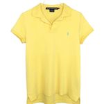 Ralph Lauren Vintage Pastel Yellow Polo Shirt Small Preppy Retro Classiccore Photo 0