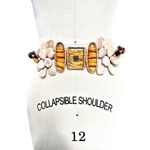 Chico's Chunky Stone & Resin Mixed Media Statement Chain Belt, OS 52 inches Photo 1