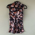 Nine West  sleeveless career blouse sz s pussy bow Photo 5