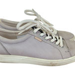 Ecco  Women's Soft 7 Sneaker Gray Leather Casual Comfort Shoes 8-8.5 EU 39 Nubuck Photo 0
