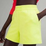 Lululemon Women’s Loungeful High Rise Short 4” Electric Lemon Shorts Size 8 Photo 0