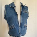 Vintage y2k Rodeo Wild Graphic Denim Sweatshirt Blue Size M Photo 8