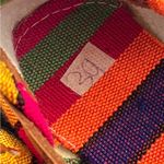 Huaraches, Colorful Vibrant Woven Sandals, EU Size 39 Pink Photo 3