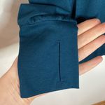 90 degrees deep teal cocoon cowl neck hooded longsleeve top size M Size M Photo 98