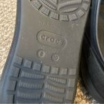 Crocs  Crush Sandal Black Platform Slip On Sandals Photo 5