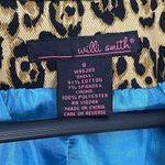 Willi Smith  vintage cheetah animal print 3/4 sleeves blazer jacket size 8 Photo 6