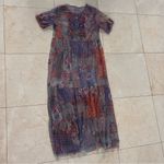 Johnny Was  Like New Biya KANDENCE TIERED MESH DRESS $330 Sz XL Photo 4