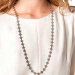 Tory Burch  Mini Clover Necklace silver Photo 0