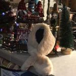 Faux Fur Collar Scarf Elegant Solid Color Soft Warm Plush Cross Scarf Tan Photo 1