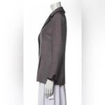 St. John  Collection tweed pattern black trimmed blazer Sz 8 Photo 2