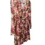 joe's jeans Leith Wraparound Dress in Deep Copper. Photo 2