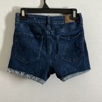 American Eagle Used Dark Blue Super Hi-Rise Shorties Size 2 Photo 1