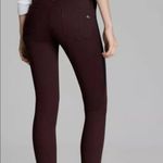 Rag and Bone wine and leather pants size 26 Photo 3