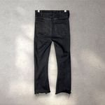 Abercrombie & Fitch Simone Jeans Women’s Size 0R 25 Black High Rise Ankle Flare Photo 1