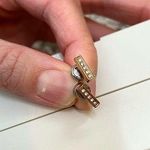 Fossil  Bar Stud Rose Gold Earrings Photo 0