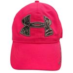 Under Armour  Adjustable Baseball Cap Pink Camo Logo Women’s One Size Photo 0