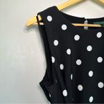Ralph Lauren Lauren  Polka Dot Dress. Black and White. Size: 16. Photo 2