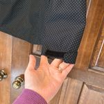 Women's Paradox Hooded Black Polka Dot Rain Jacket Waterproof Size Small Coat Photo 2