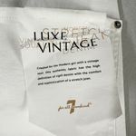 7 For All Mankind  Exposed Button High Waist Crop
Straight Leg Jeans Size 31 Photo 7