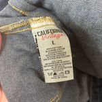 California vintage Women's Denim Jacket - Blue Size L Photo 3