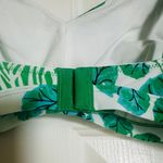 Diane Von Furstenberg 4-Way Cotton Stretch Geranium Leaf/Sea Twig Green Bralette Photo 5