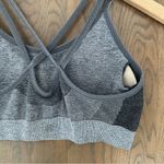 Champion Duo Dry Multi-Strap Sports Bra Charcoal Grey and Heather Grey Large Photo 4