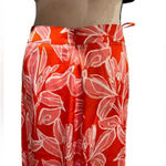 Sincerely Jules Womens‎ Maxi Satin Skirt Size L NWT Orange Size L Photo 4