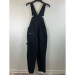 Revolve Revolt Plus Size Women's Juniors Black Baggy Straight Leg Overalls Size S Photo 4