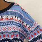 Lane Bryant New Classic Crew-Neck Fruit Jacquard Fair Isle Sweater size 26 / 28 Photo 6