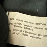 ZARA Women's Black Straight Leg High Waist Ankle Career Trousers Dress Pants 30 Photo 4