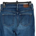 Madewell SZ 26 Jeans 10" High-Rise Skinny Zip-Fly Stretch Pockets Whiskered Blue Photo 4