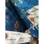 Natural Life  Maxi Dress Large Floral Boho Patchwork Long Sleeve Hippie Button Up Photo 10