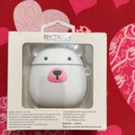 Bytech Bear AirPods Case with Keychain White Photo 4