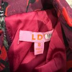 LDT Brooke Floral Long Sleeve Maxi Dress in Purple Multi, Size US 8 Photo 7