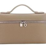 NWT Crossbody Purse Convertible Clutch Top Handle Removable Adjustable Strap Tan Gray Photo 0