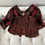 Raga NWT open back embroidered top size XS Photo 3