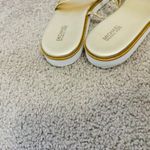 Michael Kors LETTY ICONIC MK LOGO TOE RING SEXY POOL SLIDES SANDALS Photo 6