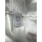 Soft Surroundings Womens Embroidered Top Size M Hooded Beaded 3/4 Sleeve Button Photo 4