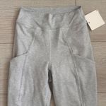 Lululemon NWT Soft Sueded High-Rise Tight 25" Crescent Moon / White Photo 7