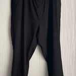Old Navy  High Rise Pull On Black Joggers Women’s Size XL Photo 0