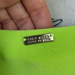 Cult Gaia Serena lime green ring-embellished one-piece swimsuit monokini size M Photo 4