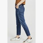 AG Adriano Goldschmied Ex Boyfriend Slim Jeans Womens Size 33 Blue Photo 2