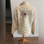 Women's Harley Davidson Cream Quilted Jacket Size undefined Photo 1