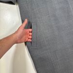 Brooks Brothers Wool Sheath Dress Size 2 Short Sleeve Gray Career Professional Photo 4