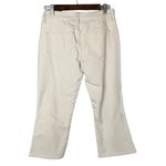 Lands' End  Khaki Mid Rise Kick Crop Jean 4P Photo 1
