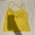 Lush Clothing yellow silk top Photo 0