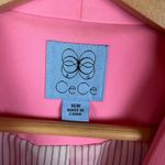 CeCe  Pink Double Breasted Blazer Sz 16W Preppy Office Barbiecore Vibrant Trendy Photo 7